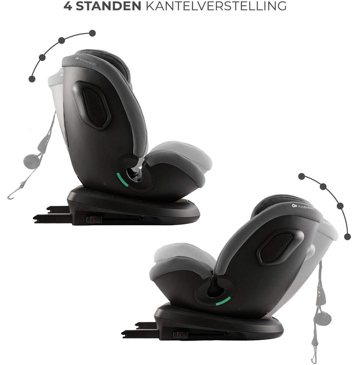 Kinderkraft XPEDITION 3 i-Size Autostoel Grijs