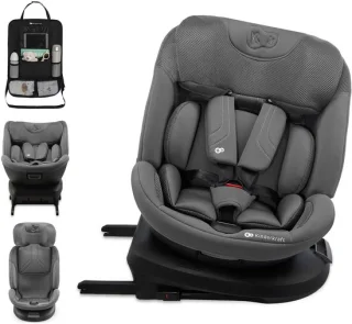 Kinderkraft XPEDITION 3 i-Size autostoel met auto-organizer – grijs