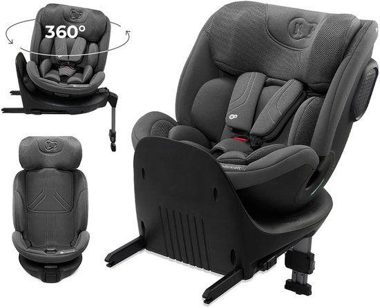 Kinderkraft XRIDER 2 i-Size ISOFIX autostoel grijs