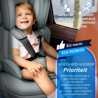 Kinderstoel Auto Grijs 3+