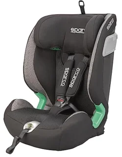 Kinderstoel i-Size Isofix Zwart/Grijs 76-150 cm