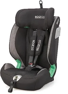 Kinderstoel i-Size Isofix Zwart/Grijs 76-150 cm
