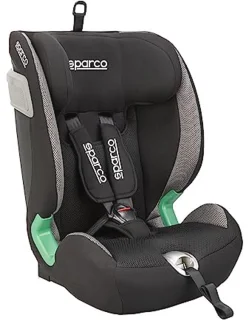 Kinderstoel i-Size Isofix Zwart/Grijs 76-150 cm