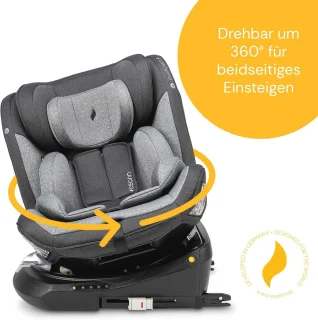 Kinderzitje i-Size (76-150 cm) - Universe Grey