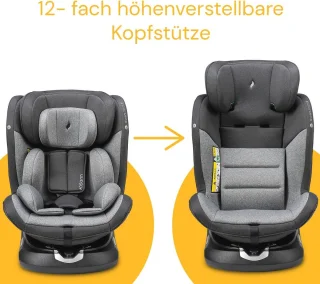 Kinderzitje i-Size (76-150 cm) - Universe Grey