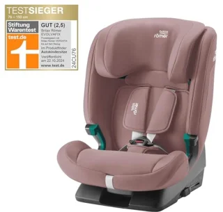 Kinderzitje i-Size ISOFIX 76-150 cm Dusty Rose