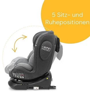Kinderzitje i-Size Reboarder (76-150 cm) - Universe Grey