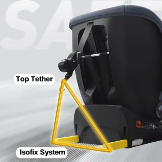 Kinderzitje ISOFIX I-Size