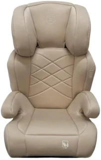 Liefjes & Co Moveup Isofix Autostoel – i-Size – Groep 2/3 (100–150 cm) Memory Foam - Afstelbare hoofdsteun - Booster - Beige