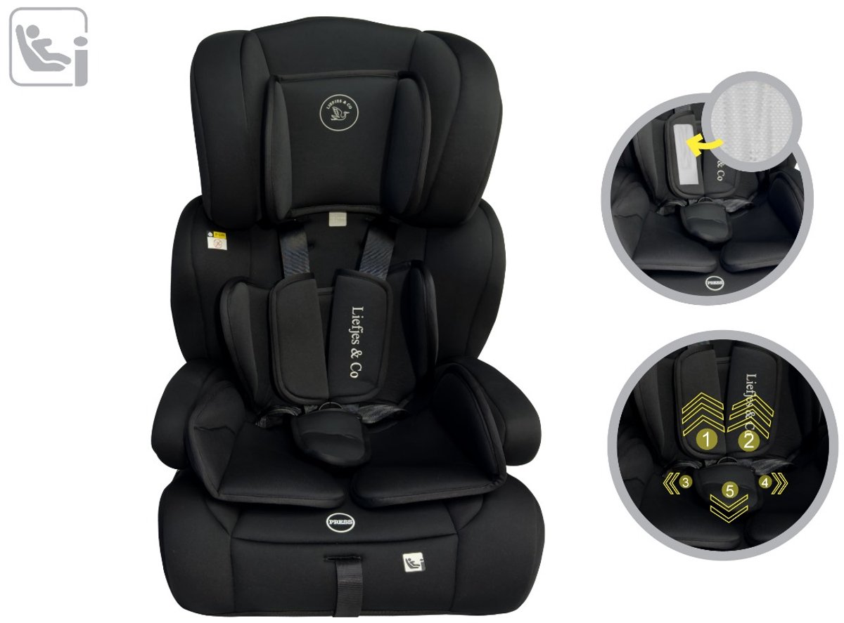 Liefjes & Co Varioseat Isofix Autostoel Groep 1/2/3