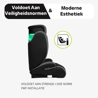LifeStages Autostoeltje i-Size Groep 2/3 (100-150 cm, 3-12 jaar)