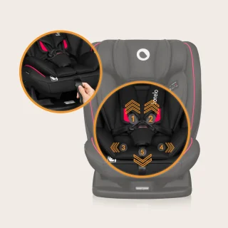 Lionelo Aart i-Size autostoel 40-150 cm 4in1 Groep 0-1-2-3