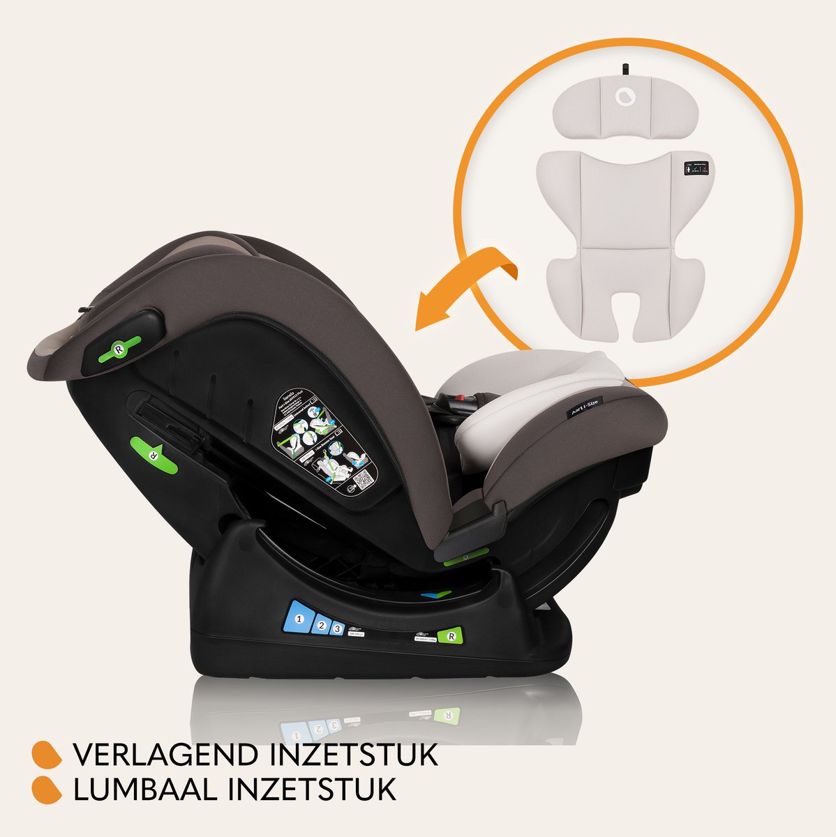 Lionelo Aart i-Size autostoel 4in1 groep 0-1-2-3
