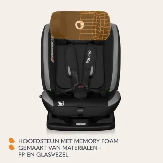 Lionelo Aart i-Size Kinder Autostoel 0-36 kg Groep 0-3