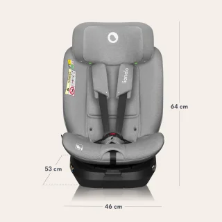 Lionelo Aart i-Size Kinder Autostoel 0-36 kg Groep 0-3