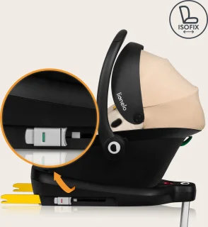 Lionelo Astrid i-Size Autostoel 40-87 cm Met ISOFIX-Basis