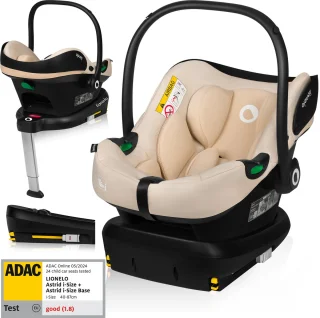 Lionelo Astrid i-Size Autostoel 40-87 cm Met ISOFIX-Basis