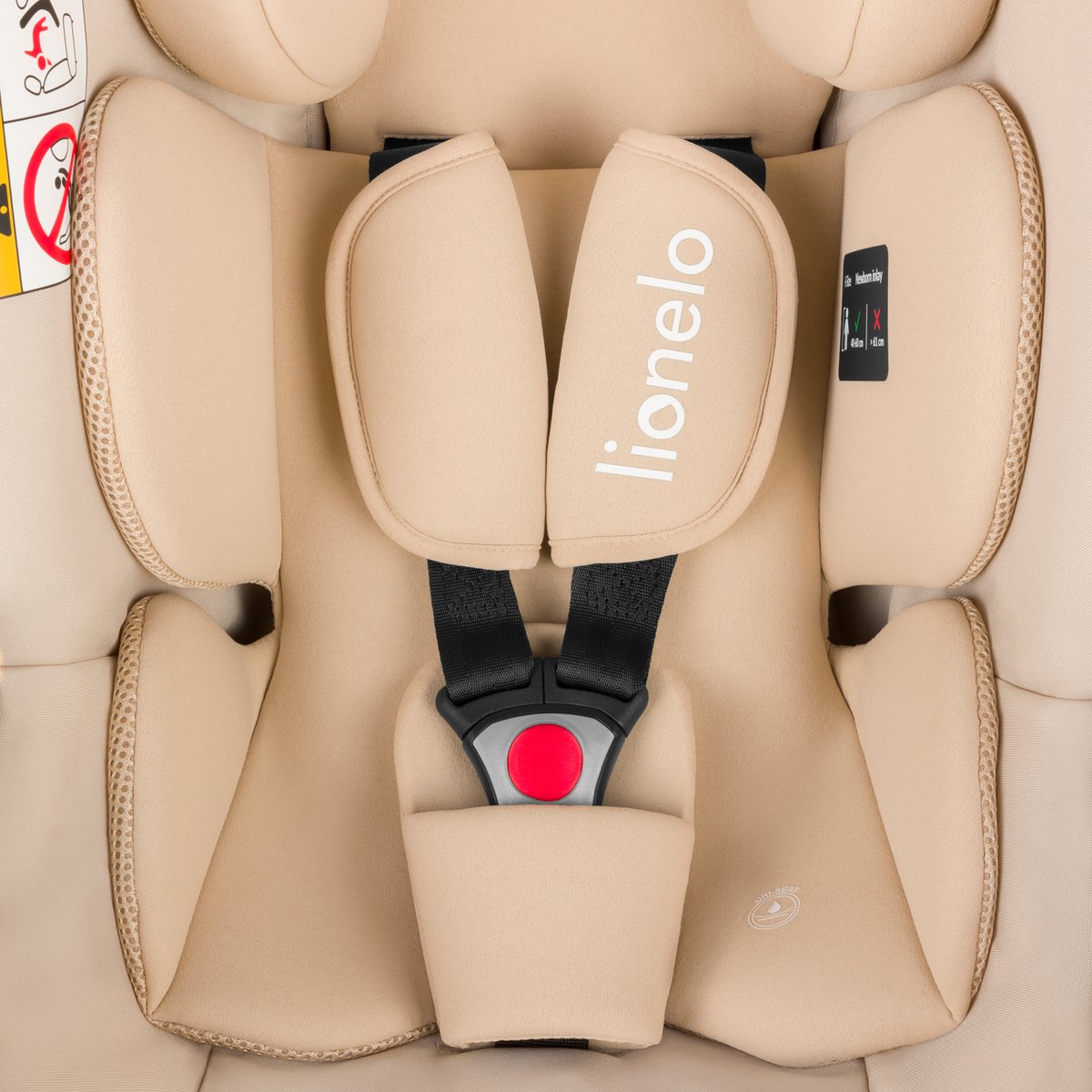Wat vinden we goed aan de Lionelo Astrid i-Size Autostoel 40-87 cm Met ISOFIX-Basis