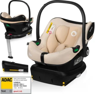 Lionelo Astrid i-Size Autostoel 40-87 cm Met ISOFIX-Basis