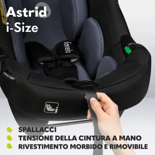 Lionelo Astrid i-Size Autostoel 40-87 cm RWF ISOFIX