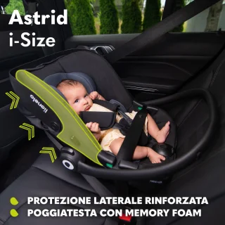 Lionelo Astrid i-Size Autostoel 40-87 cm RWF ISOFIX