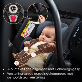 Lionelo Astrid i-Size Autostoel RWF 40-87 cm