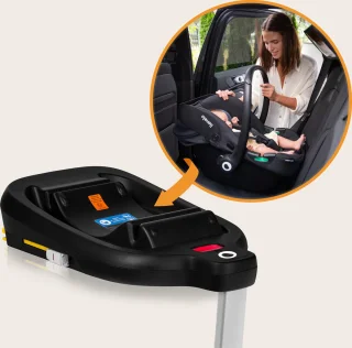 Lionelo Astrid i-Size Autostoeltje 40–87 cm met ISOFIX-Basis