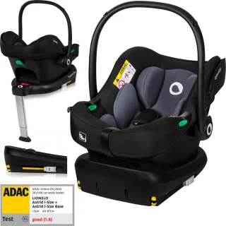 Lionelo Astrid i-Size Autostoeltje 40–87 cm met ISOFIX-Basis