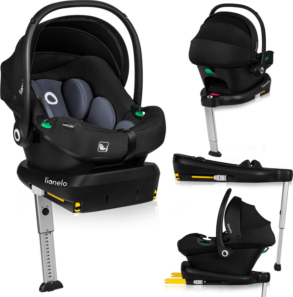 Wat vinden we goed aan de Lionelo Astrid i-Size Autostoeltje 40–87 cm met ISOFIX-Basis