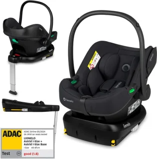 Lionelo Astrid i-Size set autostoeltje 40–87 cm + ISOFIX-basis