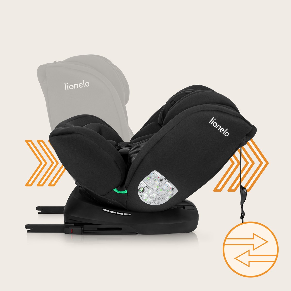 Lionelo Bastiaan Autostoeltje 4in1 ISOFIX groep 0-3