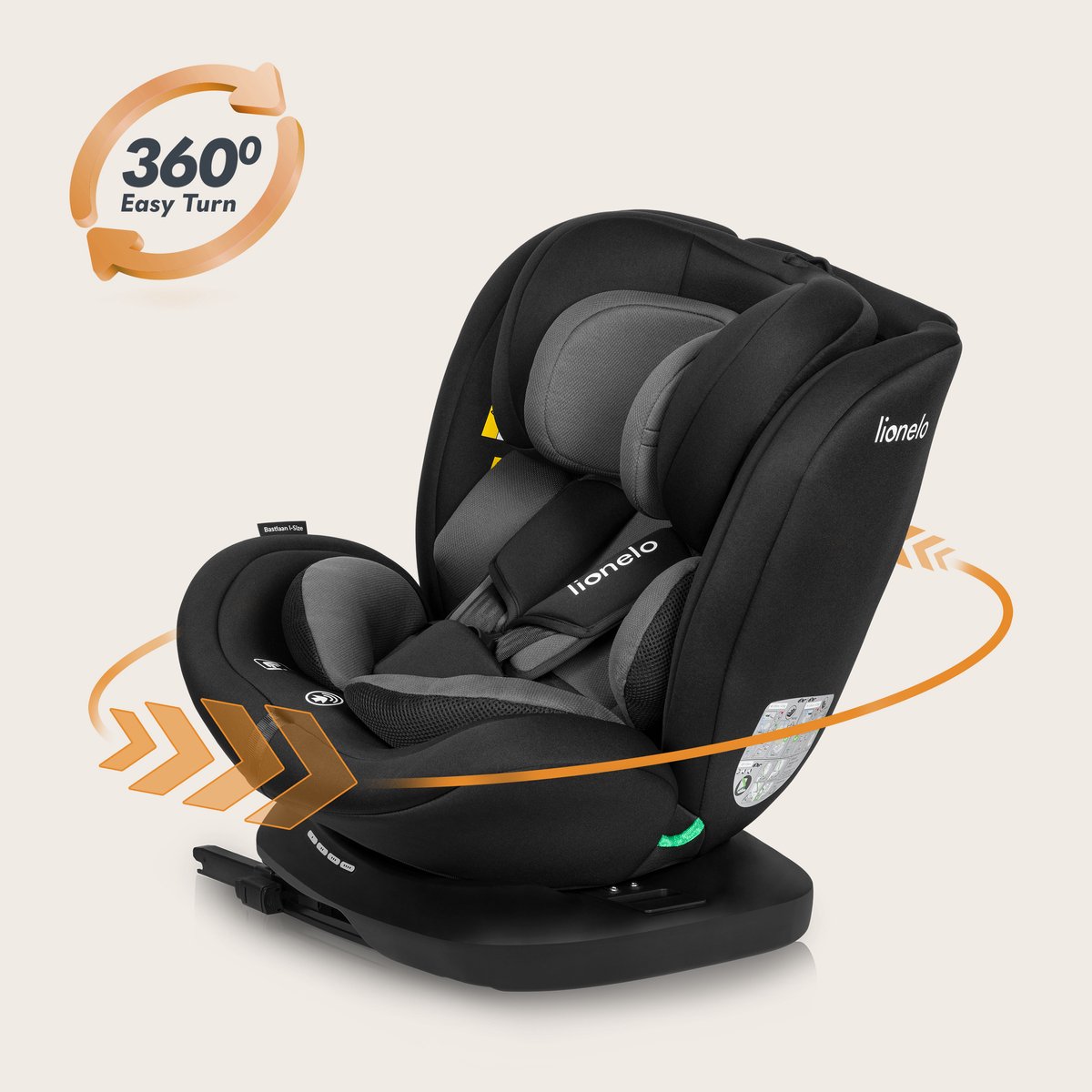 Lionelo Bastiaan Autostoeltje 4in1 ISOFIX Top Tether Groep 0-3