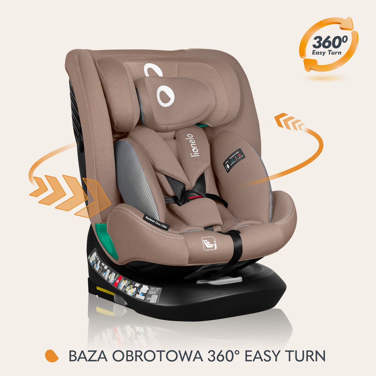 Wat vinden we goed aan de Lionelo Bastiaan One Autostoeltje 4in1 ISOFIX TopTether Groep 0-3