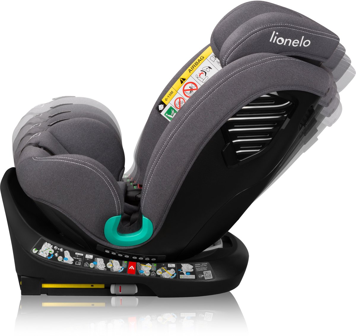 Lionelo Bastiaan One i-Size Autostoel 4in1 ISOFIX TopTether Groep 0-3