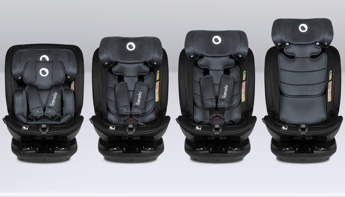 Lionelo Bastiaan RWF i-Size Autostoel 0-36 kg ISOFIX 360° Draaibaar