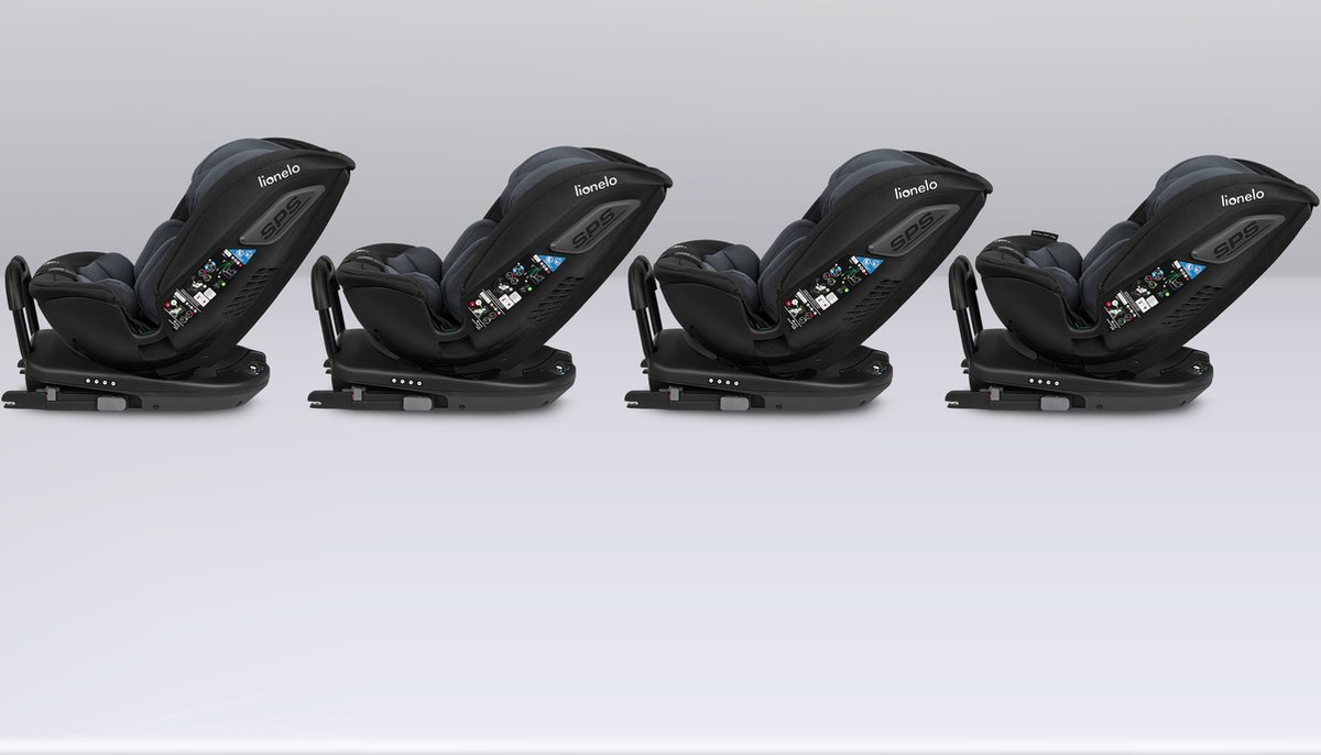 Lionelo Bastiaan RWF i-Size Autostoel 0-36 kg ISOFIX 360° Draaibaar