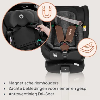 Lionelo Braam i-Size Autostoeltje 4in1 0-36kg Groep 0-1-2-3