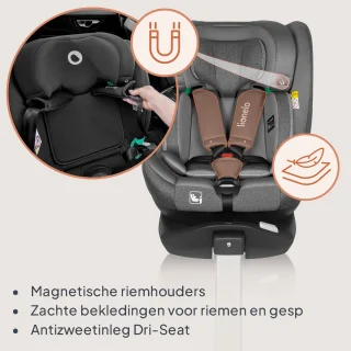 Lionelo Braam i-Size Autostoeltje 4in1 Groep 0-1-2-3