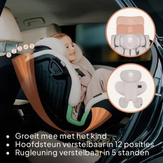 Lionelo Harmony i-Size 4in1 Autostoel 0-36 kg ISOFIX 360°