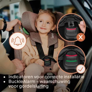 Lionelo Harmony i-Size 4in1 Autostoel 0-36 kg ISOFIX 360°
