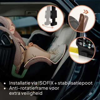 Lionelo Harmony i-Size 4in1 Autostoel 0-36 kg ISOFIX 360°