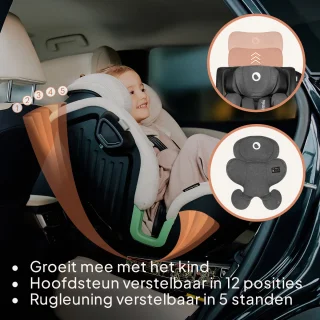 Lionelo Harmony i-Size 4in1 Autostoel ISOFIX 0-36 kg