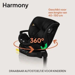 Lionelo Harmony i-Size Autostoel 360° ISOFIX 0-36 kg