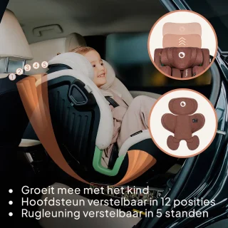 Lionelo Harmony i-Size Autostoel 4in1 ISOFIX 0-36 kg