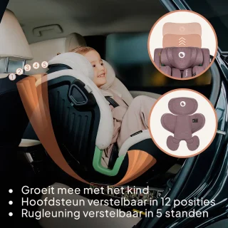 Lionelo Harmony i-Size Autostoel 4in1 ISOFIX 0-36 kg
