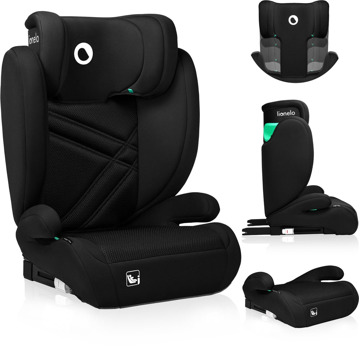 Wat vinden we goed aan de Lionelo Hugo i-Size Autostoel 100-150 cm ISOFIX & Gordel