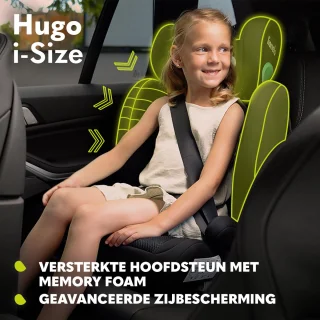 Lionelo Hugo i-Size Autostoel 100-150 cm ISOFIX & Gordel