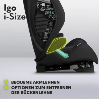 Lionelo Igo i-Size Autostoel Groep 2-3 15-36 kg ISOFIX