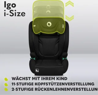 Lionelo Igo i-Size Autostoel Groep 2-3 15-36 kg ISOFIX