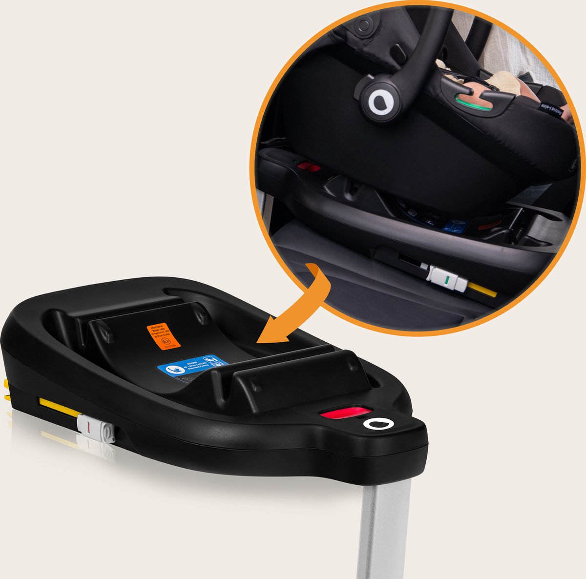 Lionelo Lemmy i-Size ISOFIX Basis